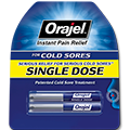 cold sore dose single orajel treatment relief moisturizer commercial pain oral