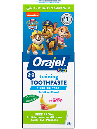 orajel training toothpaste ingredients