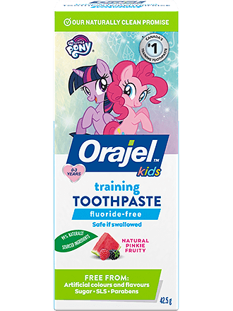 orajel training toothpaste my little pony