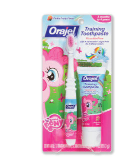 orajel training toothpaste my little pony