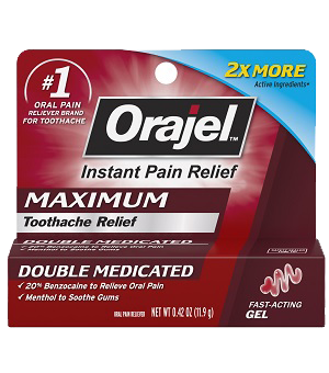 orajel tooth gel